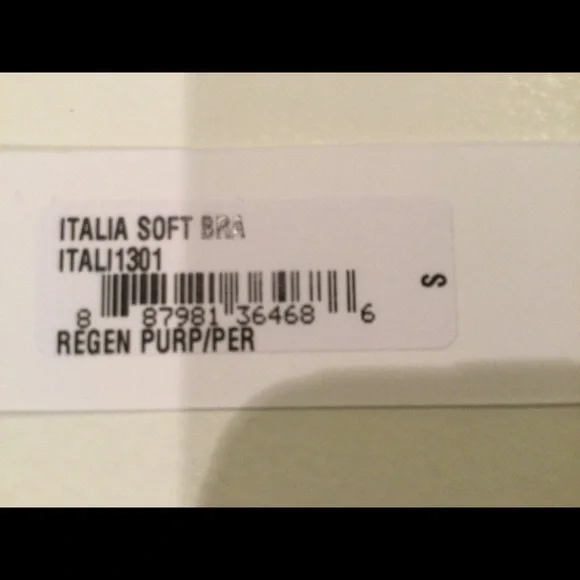Cosabella Italia soft bra. Regen Purple. Small - Picture 7 of 7